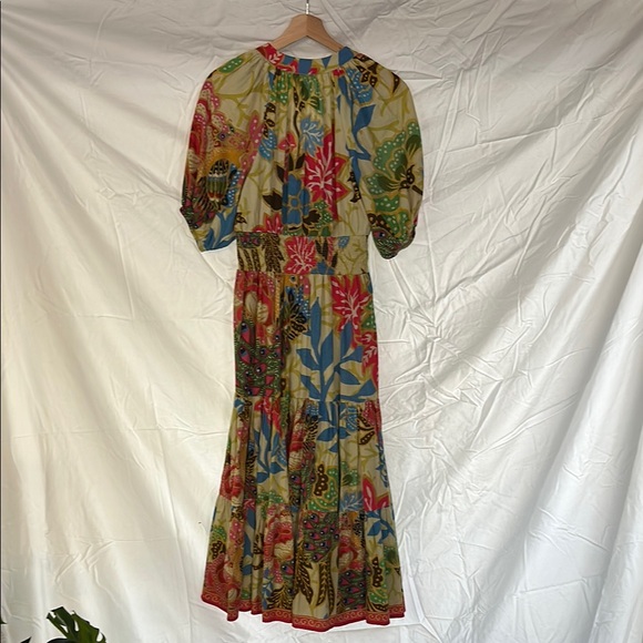 Floral Multicolor Maxi Dress brand: Conditions Apply by Anthropology - Picture 3 of 4